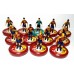 Subbuteo Andrew Table Soccer AS Roma 2001-2002 Champions League kit on RSB Professional Bases